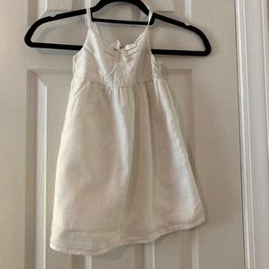 Old Navy white sleeveless spaghetti strap dress